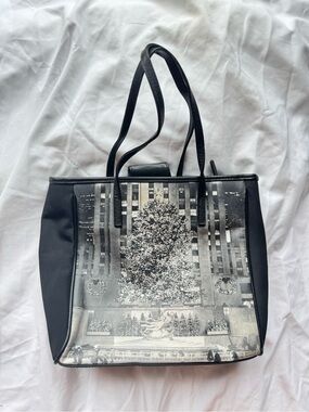Life Black Tote Bag NYC